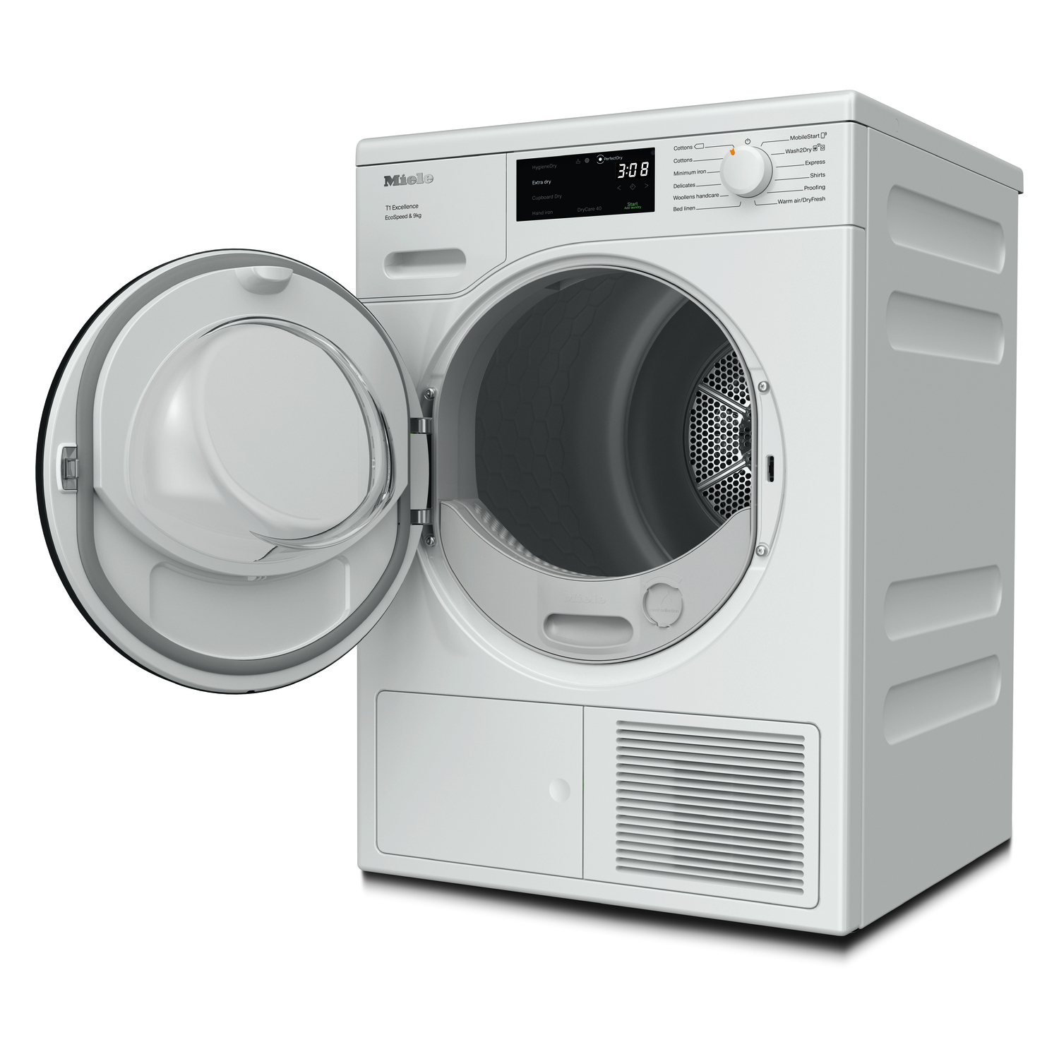 Miele TED645WP EcoSpeed&9kg Tumble Dryer  full image
