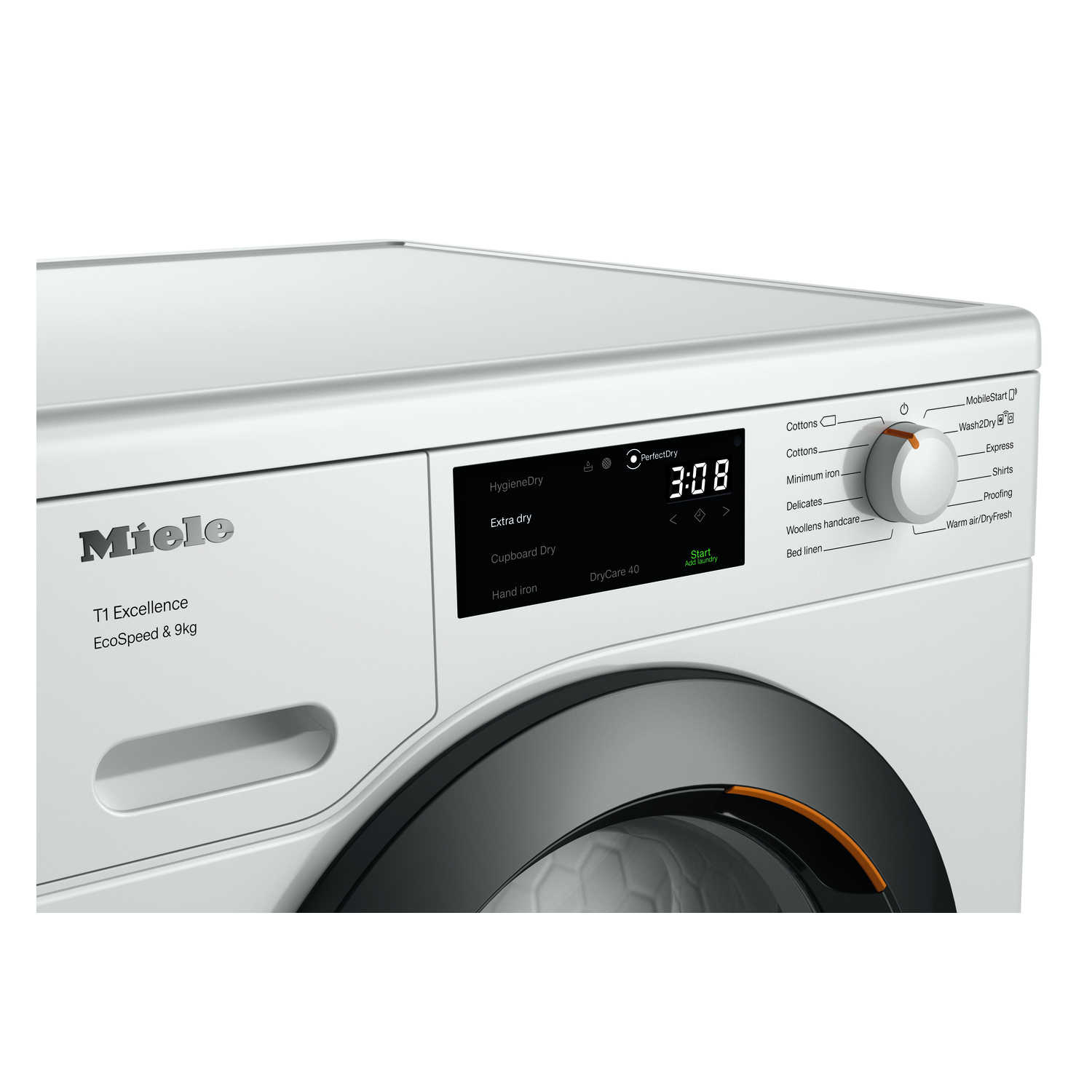 Miele TED645WP EcoSpeed&9kg Tumble Dryer  full image