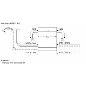 Bosch Series 2 Free-standing dishwasher 60 cm White - 1