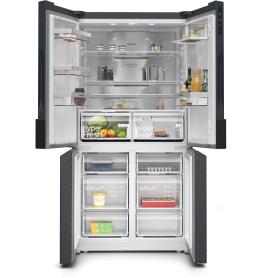Siemens iQ300 Multi Door American Fridge Freezer 183 x 90.5 cm Brushed black steel antiFingerprint, Total noFrost - 6