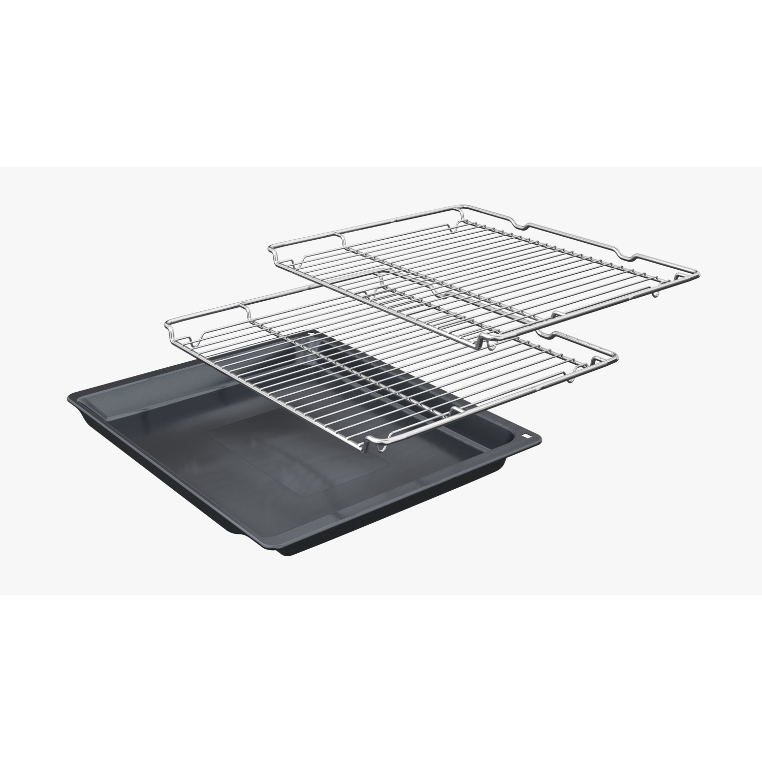 Bosch Series 4 Built-in oven with added steam function 60 x 60 cm Black full image