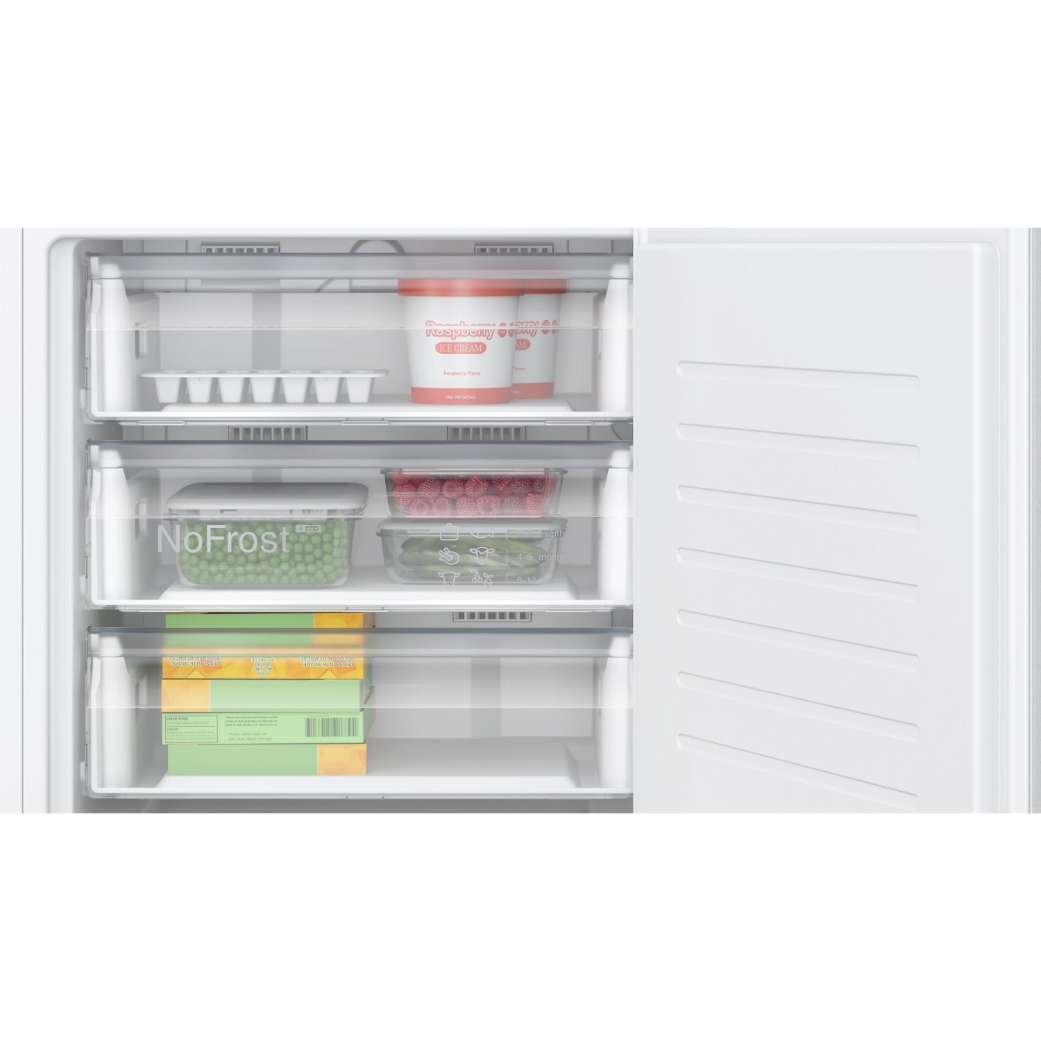 Bosch Series 4 Built-under freezer 82 x 59.8 cm flat hinge full image