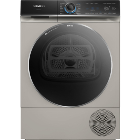 Siemens iQ700 Heat pump tumble dryer 9 kg Silver inox