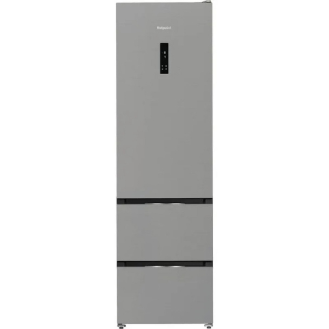 Hotpoint HPKF5351XP4UK Dual No Frost 3 Door American Fridge Freezer with VitalCare - Brushed Steel