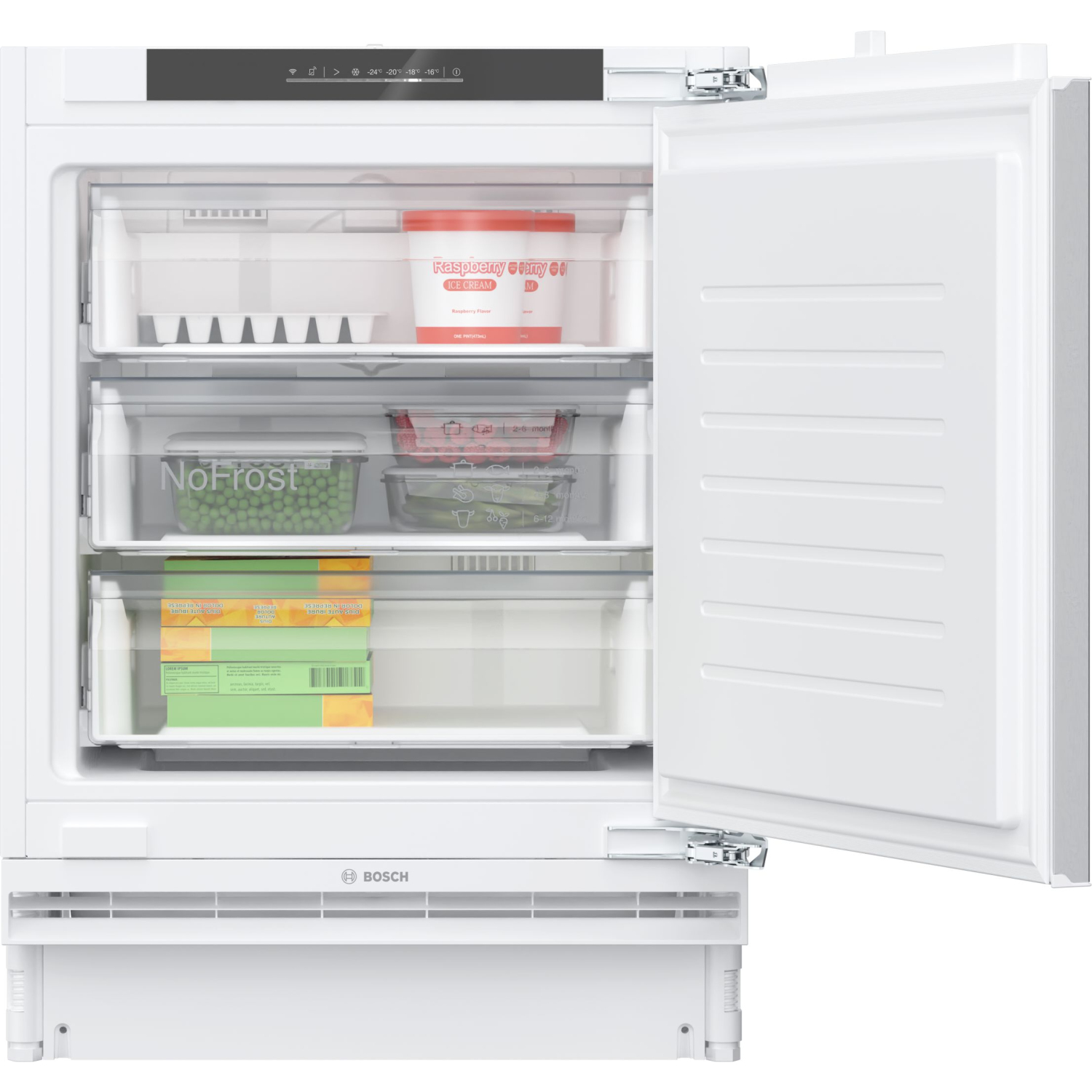 Bosch Series 4 Built-under freezer 82 x 59.8 cm flat hinge full image
