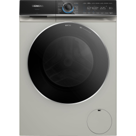Siemens iQ700 Washing machine, front loader 10 kg 1600 rpm, Silver inox