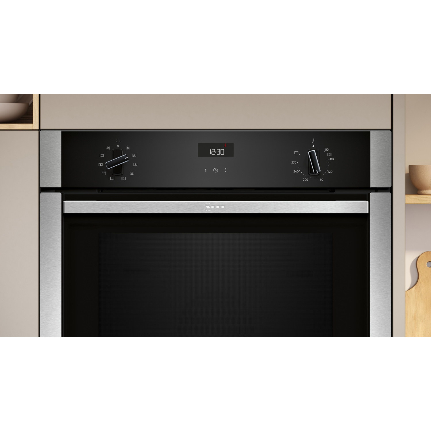 Neff N 50 Built-in oven 60 x 60 cm Stainless steel full image