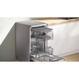 Bosch Series 4 Free-standing dishwasher 45 cm Brushed steel anti-fingerprint - 1