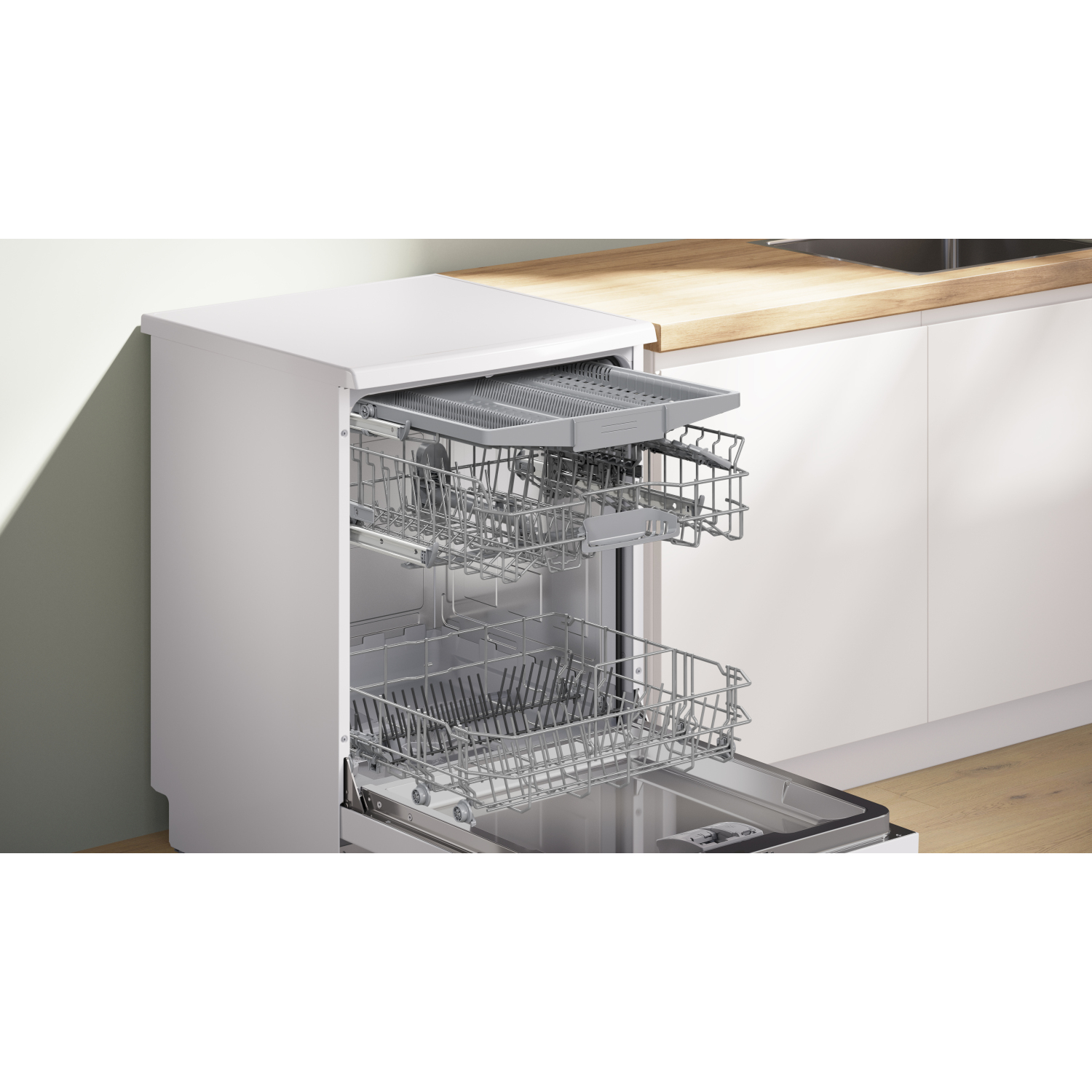 Bosch Series 2 Free-standing dishwasher 60 cm White - 2