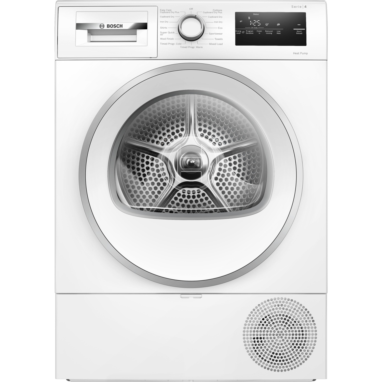 Bosch Series 4 Heat pump tumble dryer 8 kg full image