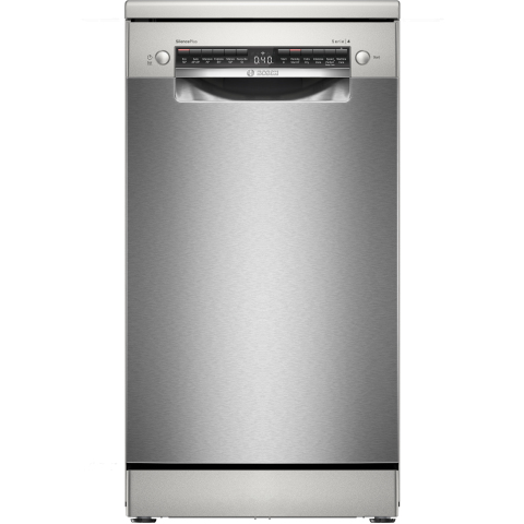 Bosch Series 4 Free-standing dishwasher 45 cm Brushed steel anti-fingerprint