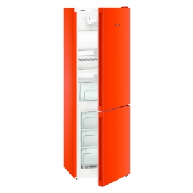 Liebherr 60cm Neon Orange NoFrost Fridge Freezer