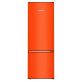 Liebherr 55cm Orange Fridge Freezer with SmartFrost 