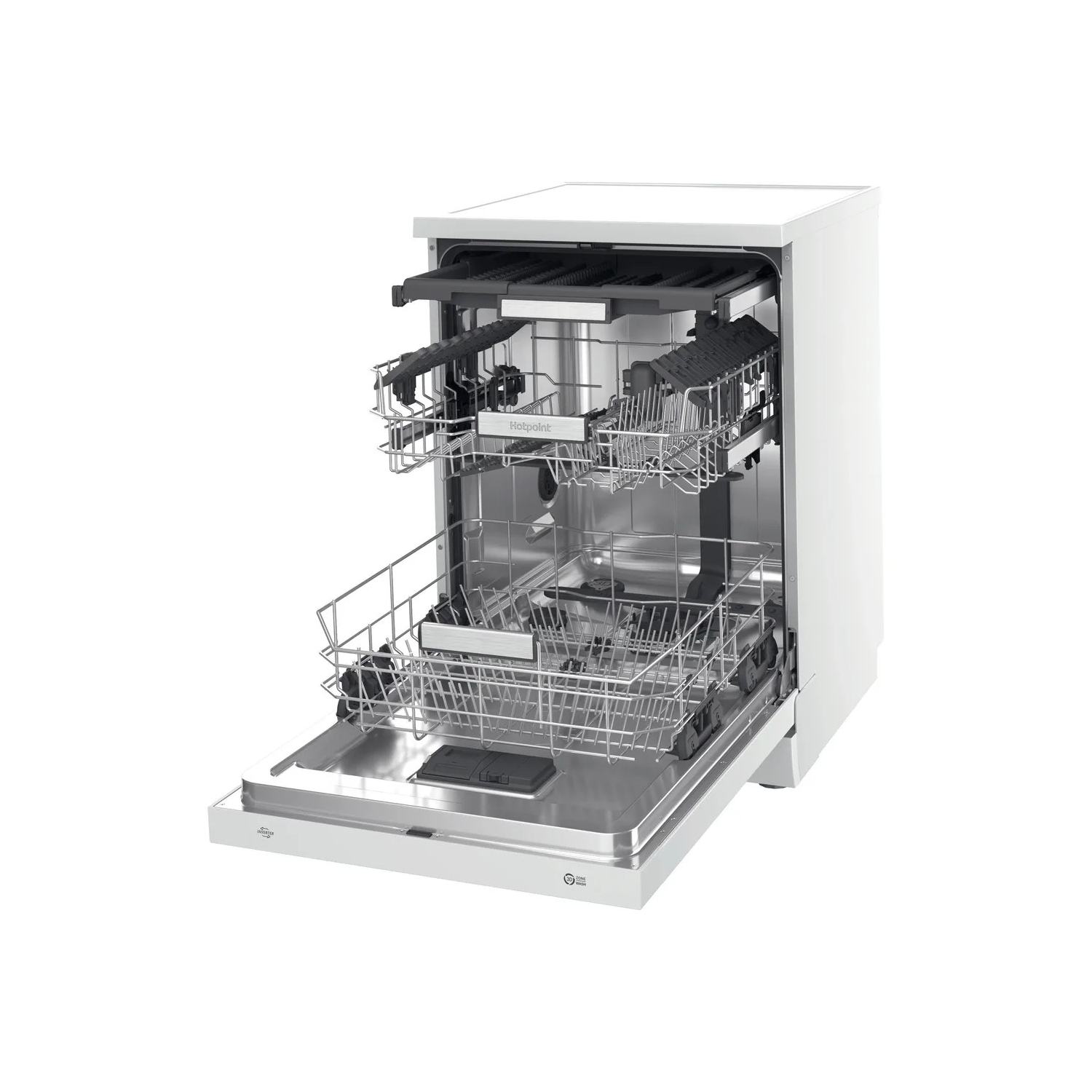 Hotpoint Freestanding Full Size Dishwasher with Maxi Space full image
