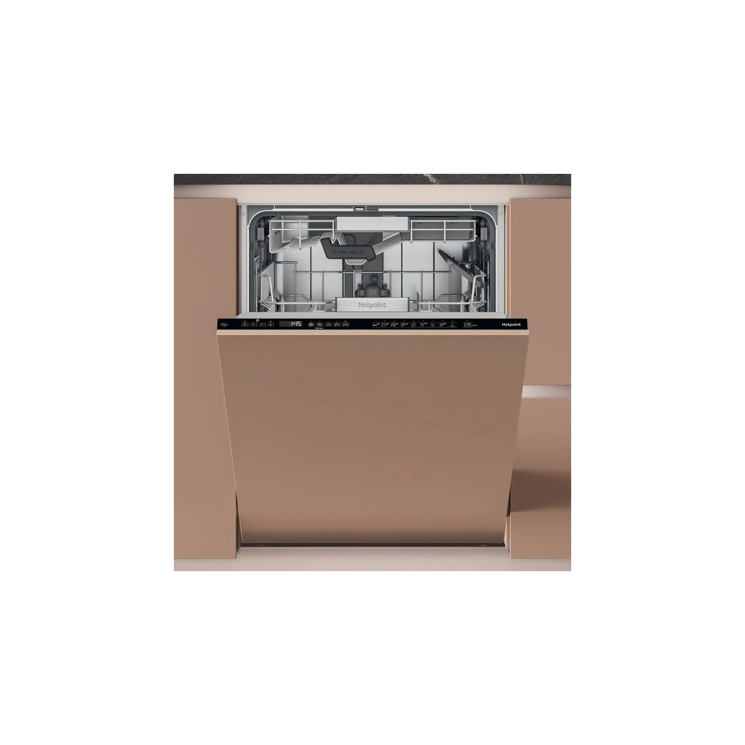 Hotpoint Hydroforce  Built in 14 Place Setting Dishwasher full image