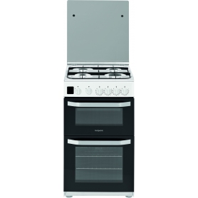 Hotpoint 50cm Gas Double Oven