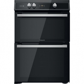 Hotpoint Electric Double Oven - Induction Hob - HDT67I9HM2C