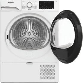 Hotpoint CHD93MWWSUK 9kg Heat Pump Tumble Dryer with Pet Hair Care - White