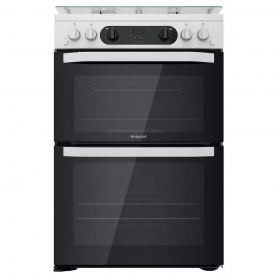 Hotpoint Gas Double Oven - HDM67GOCCW