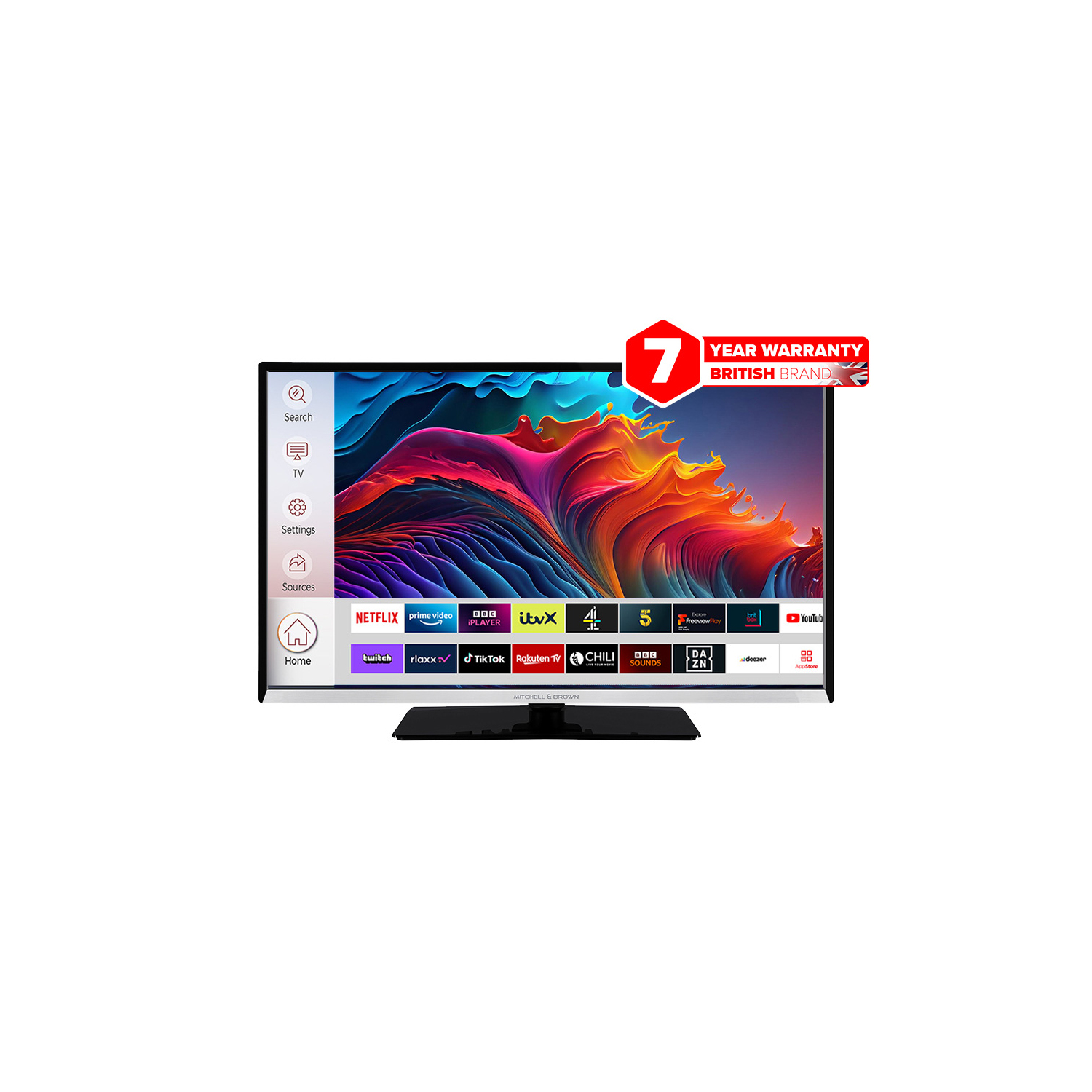 Mitchell and Brown 24"  Linux Smart HD Ready LED TV full image