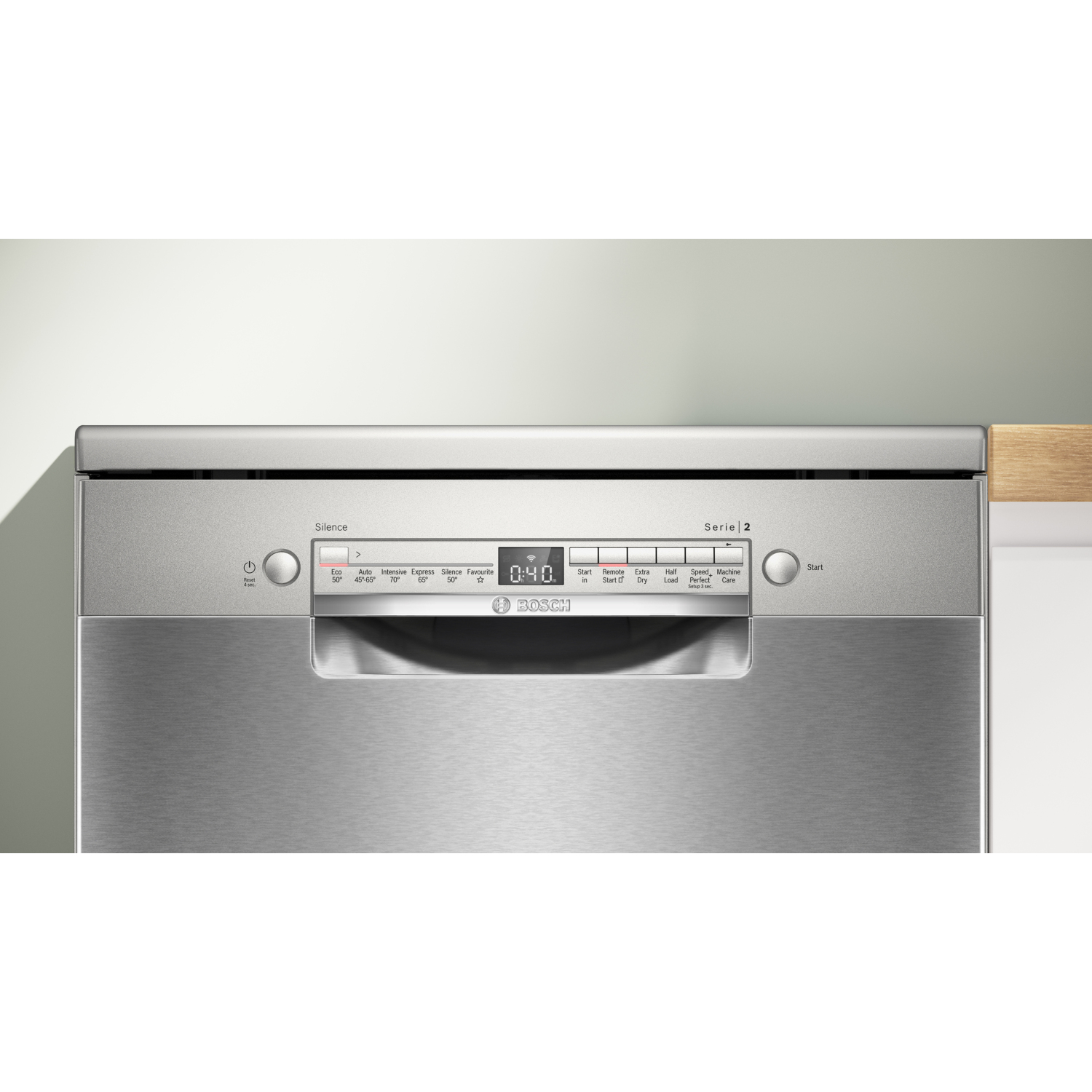 Bosch Series 2, Free-standing dishwasher, 60 cm, Brushed steel anti-fingerprint full image