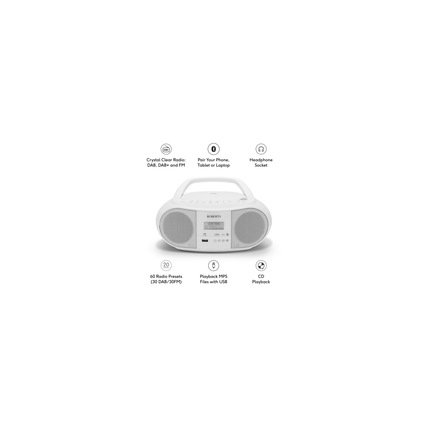 Roberts Radio Zoombox 4 full image