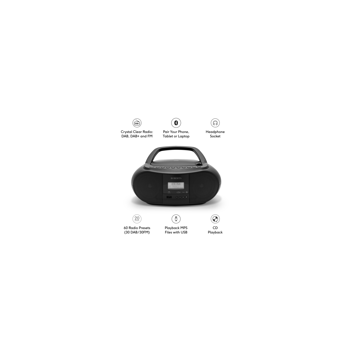 Roberts Radio Zoombox 4 full image