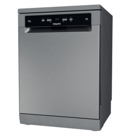 Hotpoint 14 Place Freestanding Dishwasher, Silver - HFC3T232WFGXUK