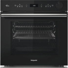 Hotpoint Class 4 Multiflow Air Fry Electric Single Oven with Steam -  SI4S 854 C BL