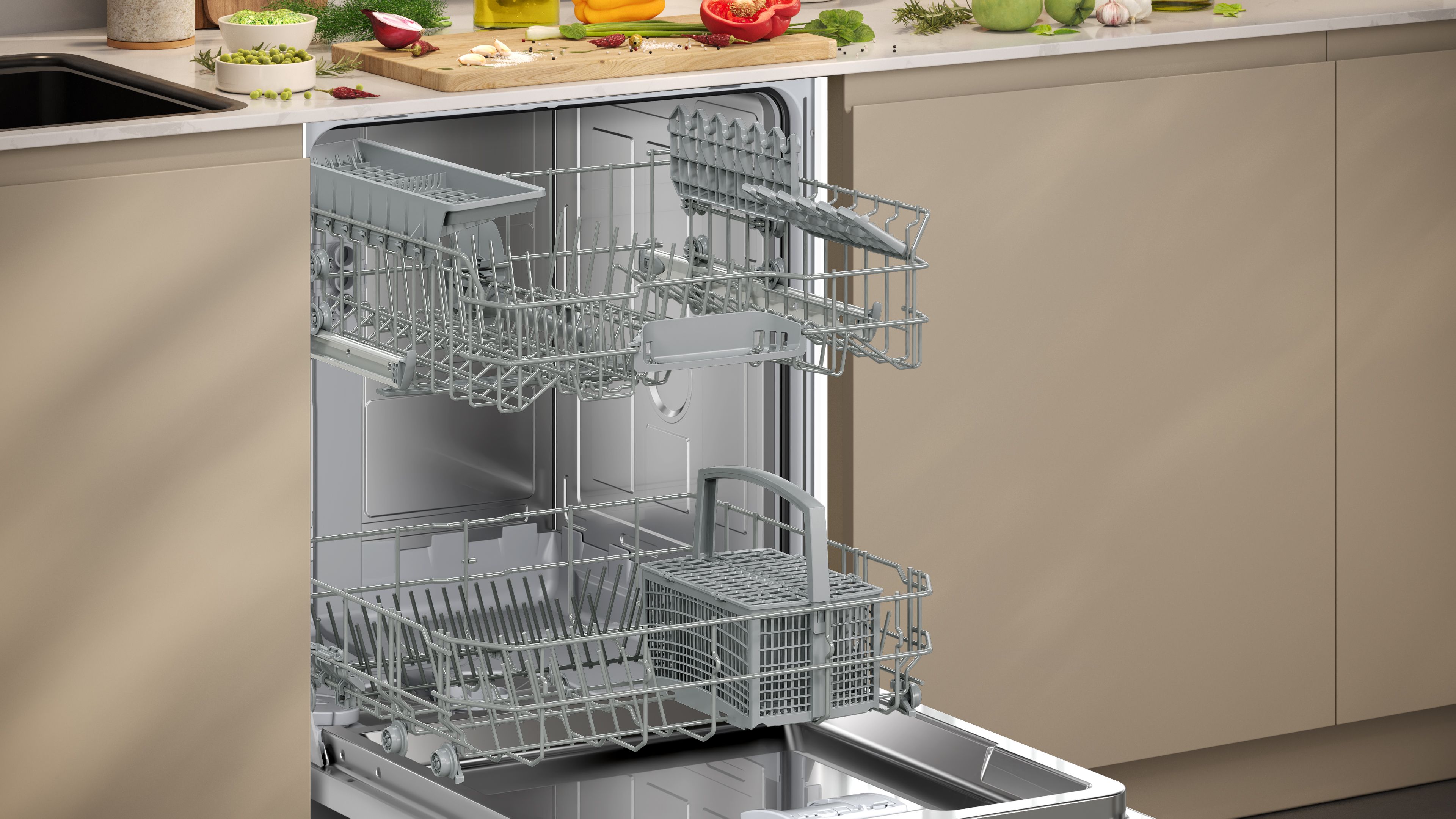 Neff N 50 Fully-integrated dishwasher 60 cm Variable hinge thumbnail image