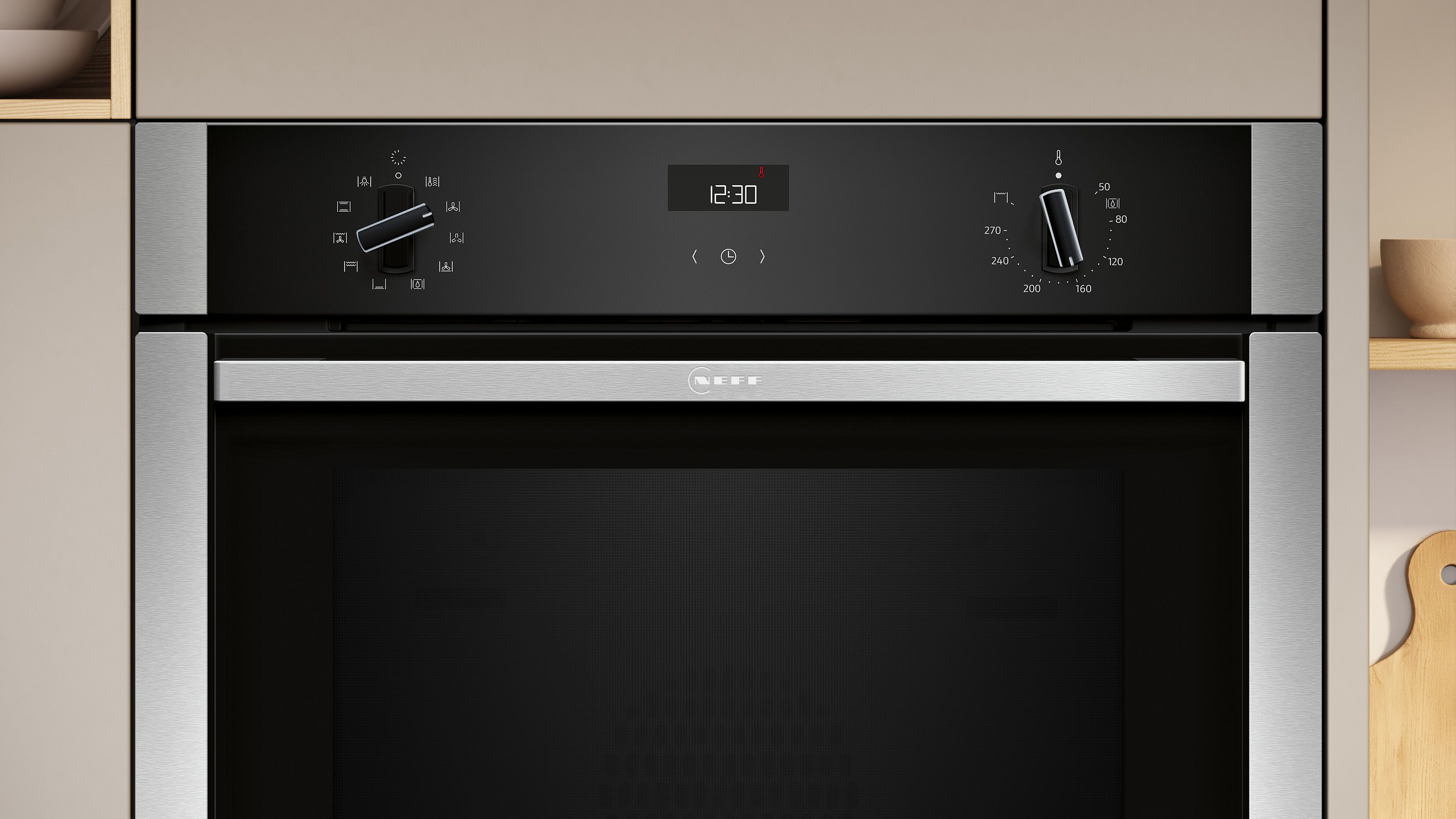 Neff N 50 Built-in oven 60 x 60 cm Stainless steel thumbnail image