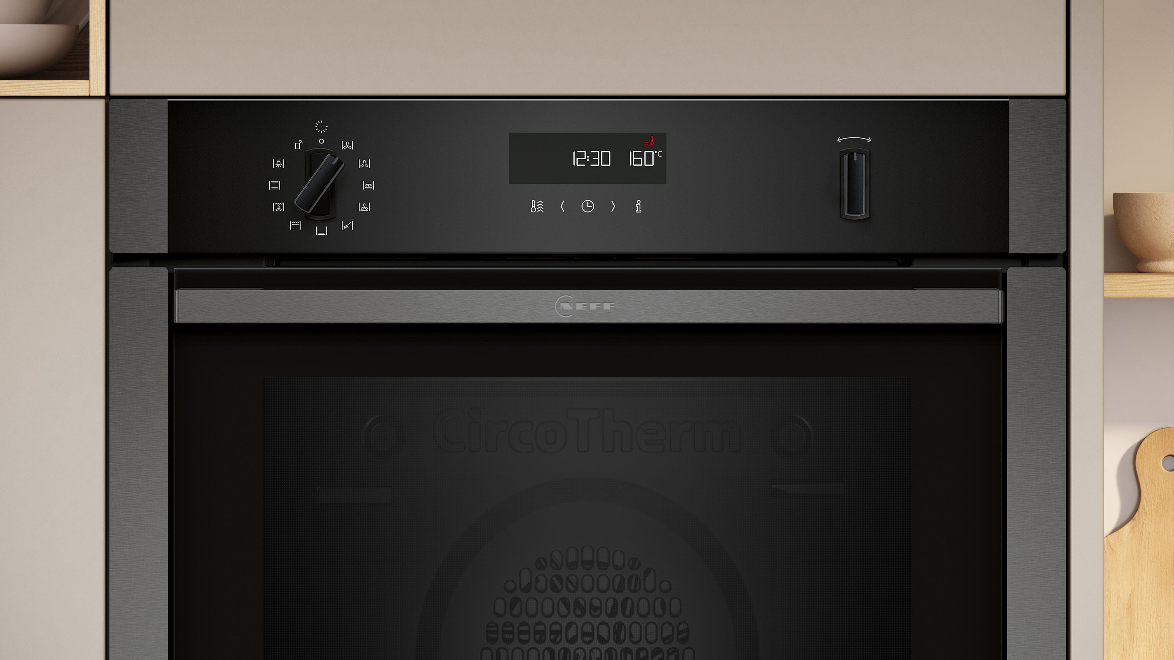 Neff N 50 Built-in oven 60 x 60 cm Graphite-Grey thumbnail image