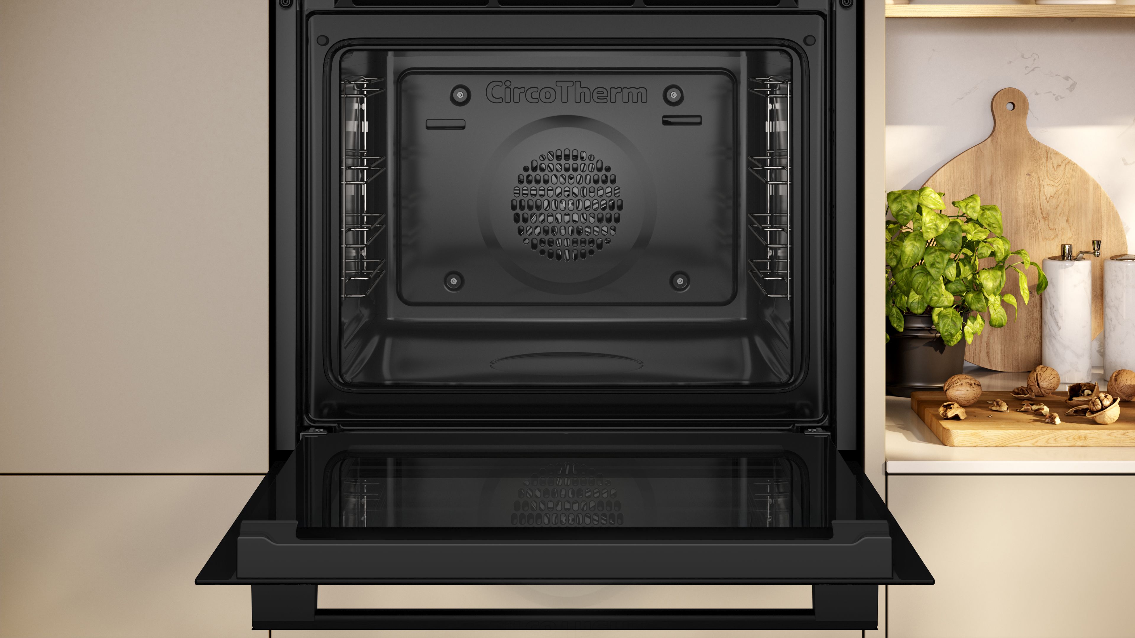 Neff N 30 Built-in oven 60 x 60 cm Black B1DCC0AK3B thumbnail image