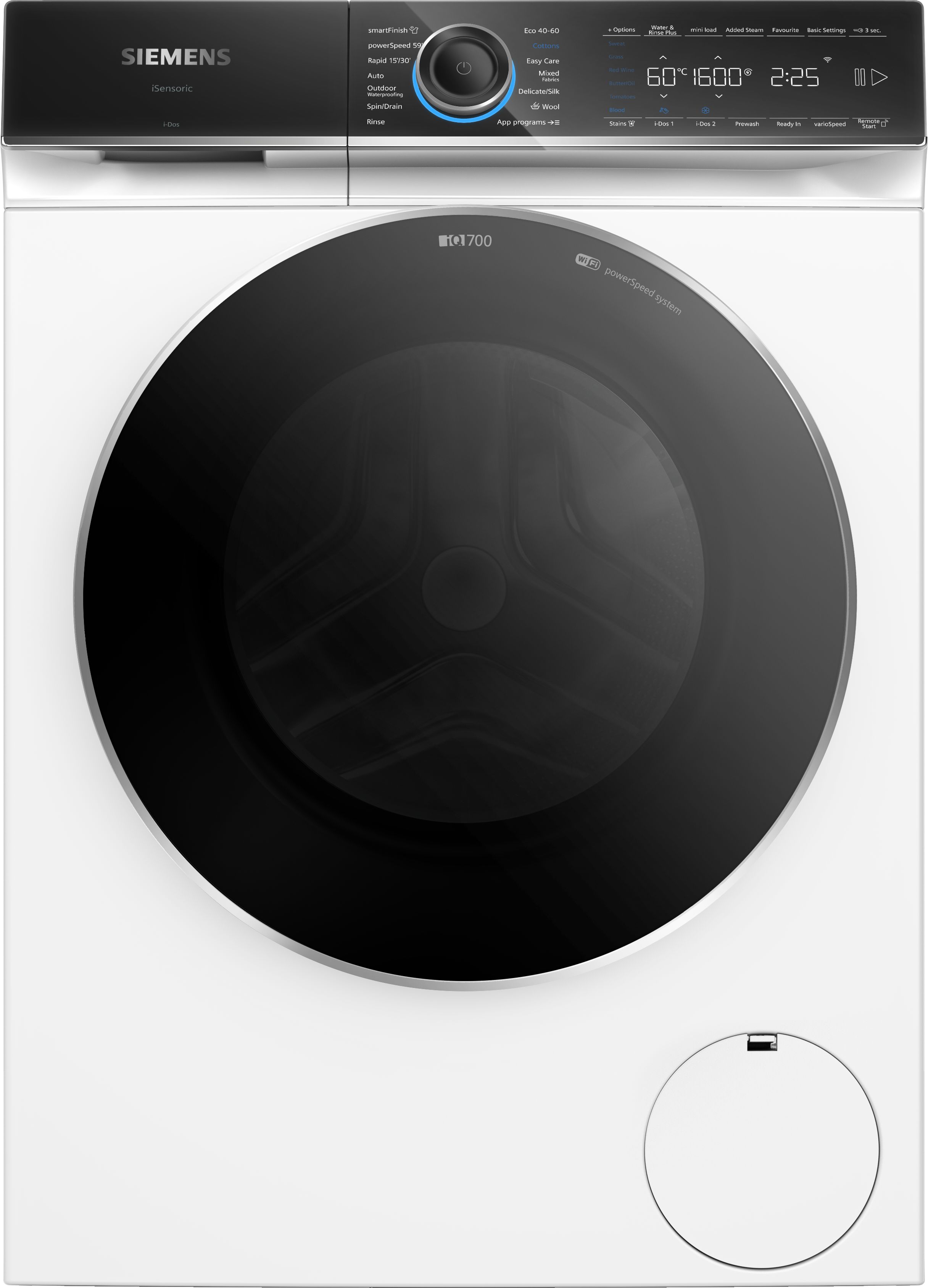 Siemens iQ700 Washing machine, front loader 11 kg max. 1600 rpm thumbnail image