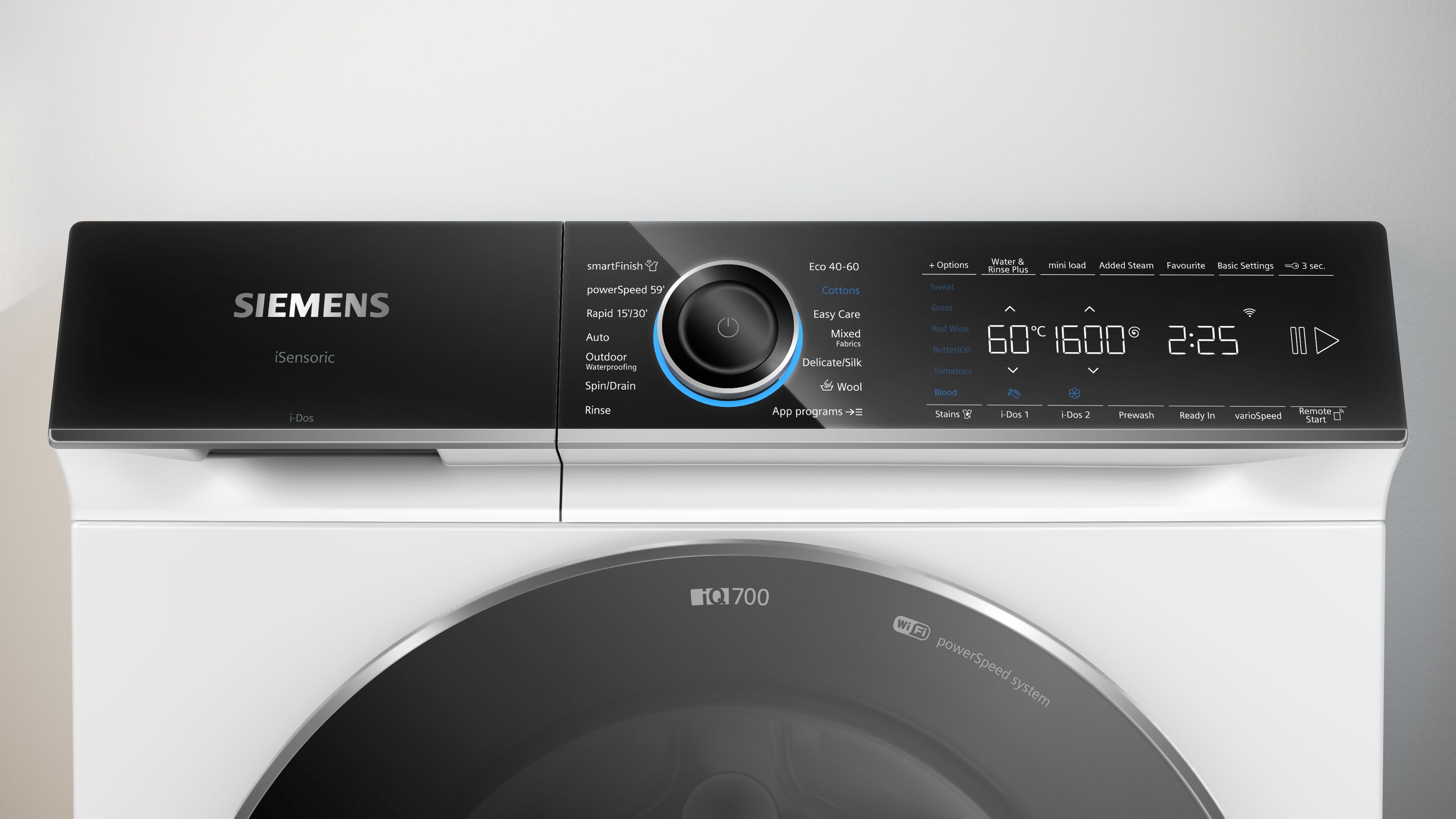 Siemens iQ700 Washing machine, front loader 11 kg max. 1600 rpm thumbnail image