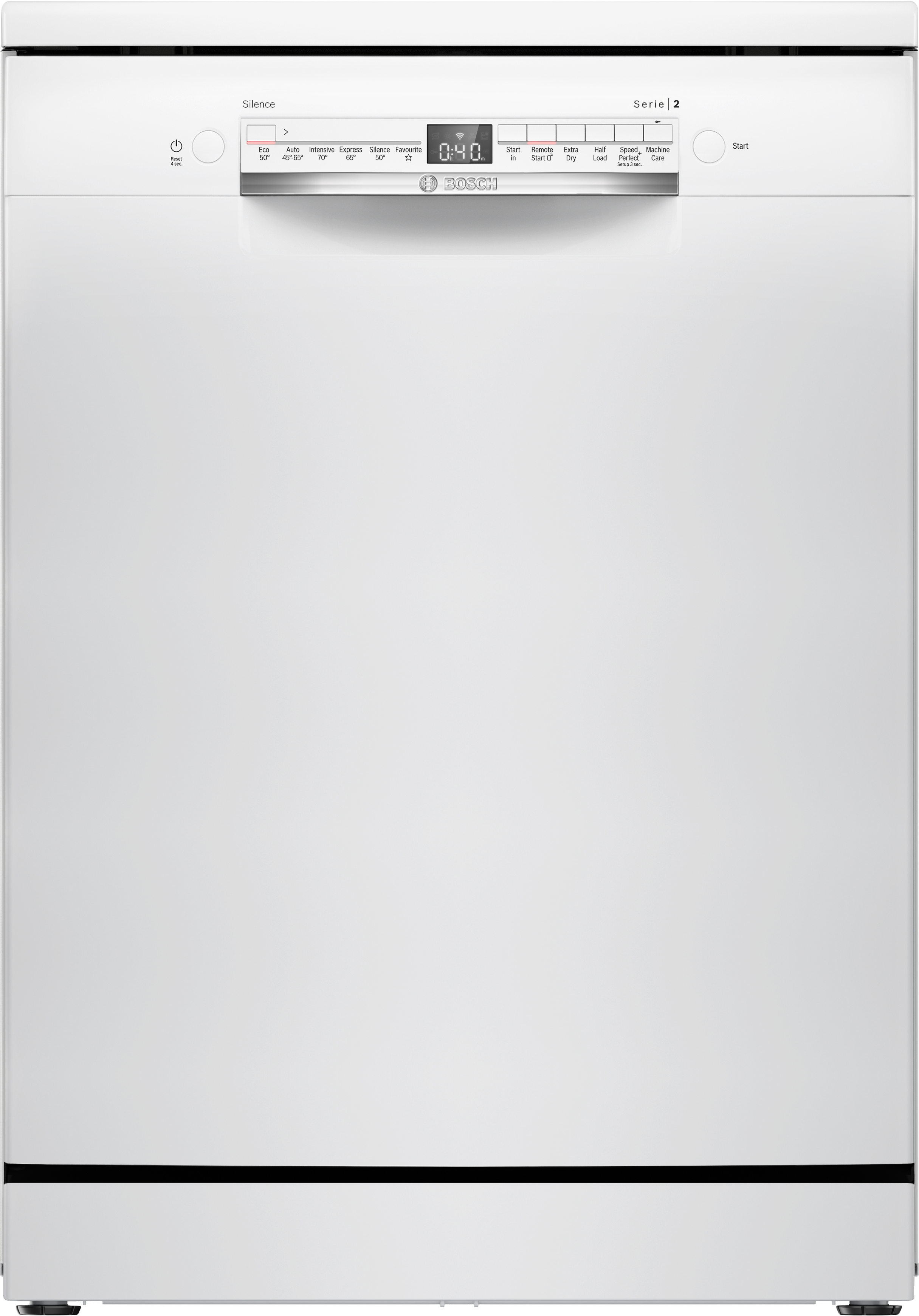 Bosch Series 2 Free-standing dishwasher 60 cm White thumbnail image