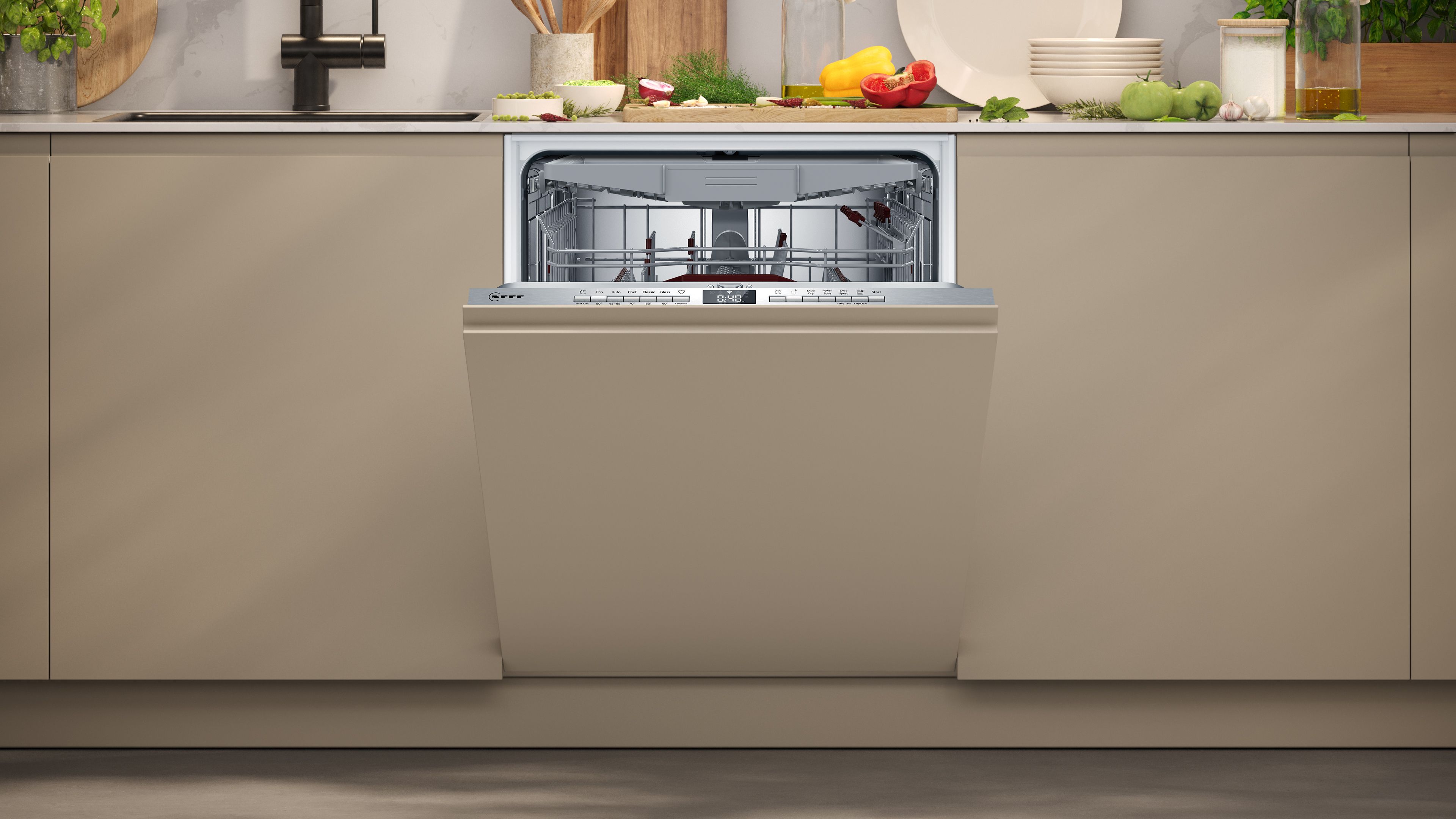 Neff N 50 Fully-integrated dishwasher 60 cm Variable hinge thumbnail image