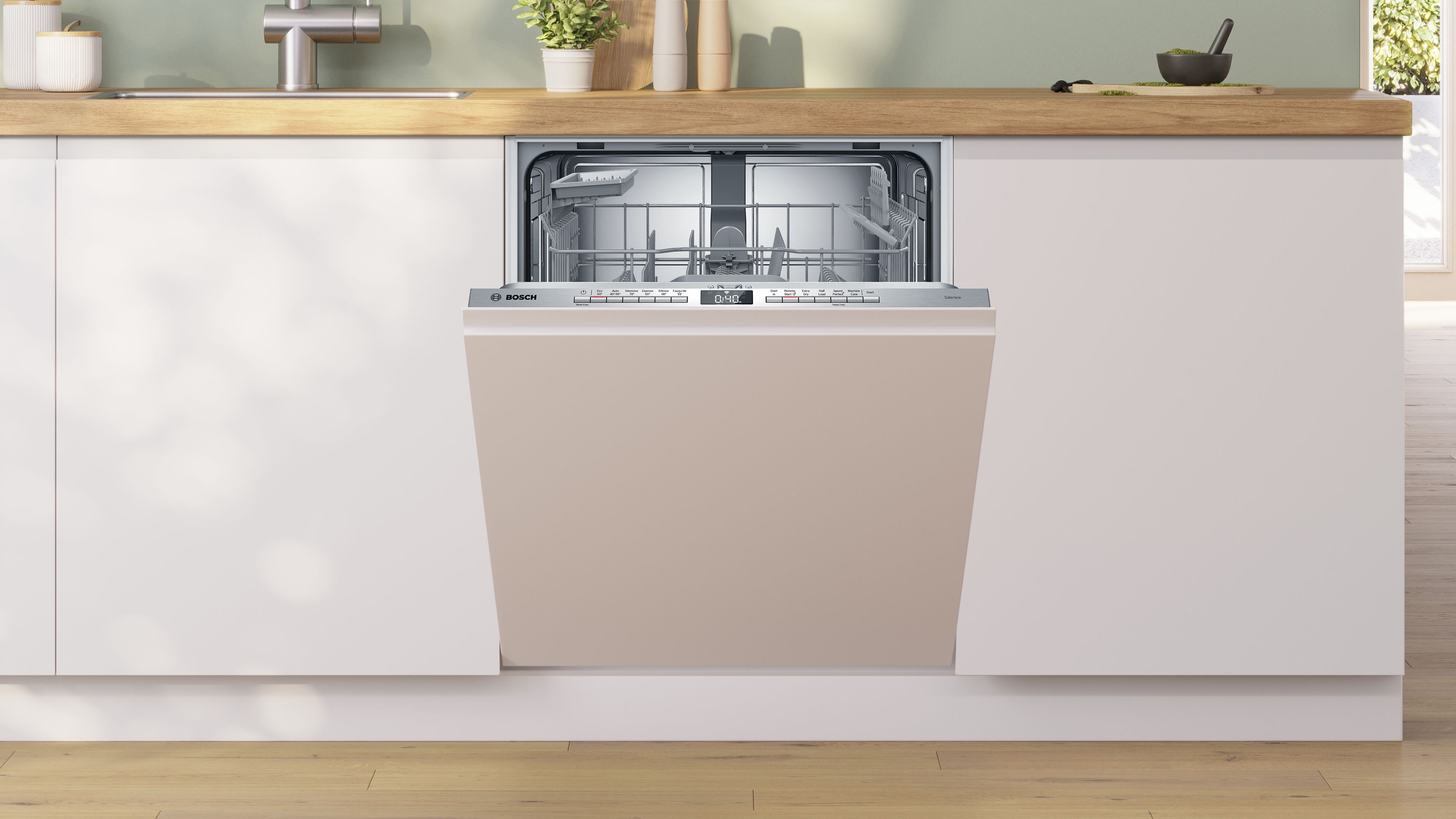 Bosch Series 4 Fully-integrated dishwasher 60 cm Variable hinge thumbnail image