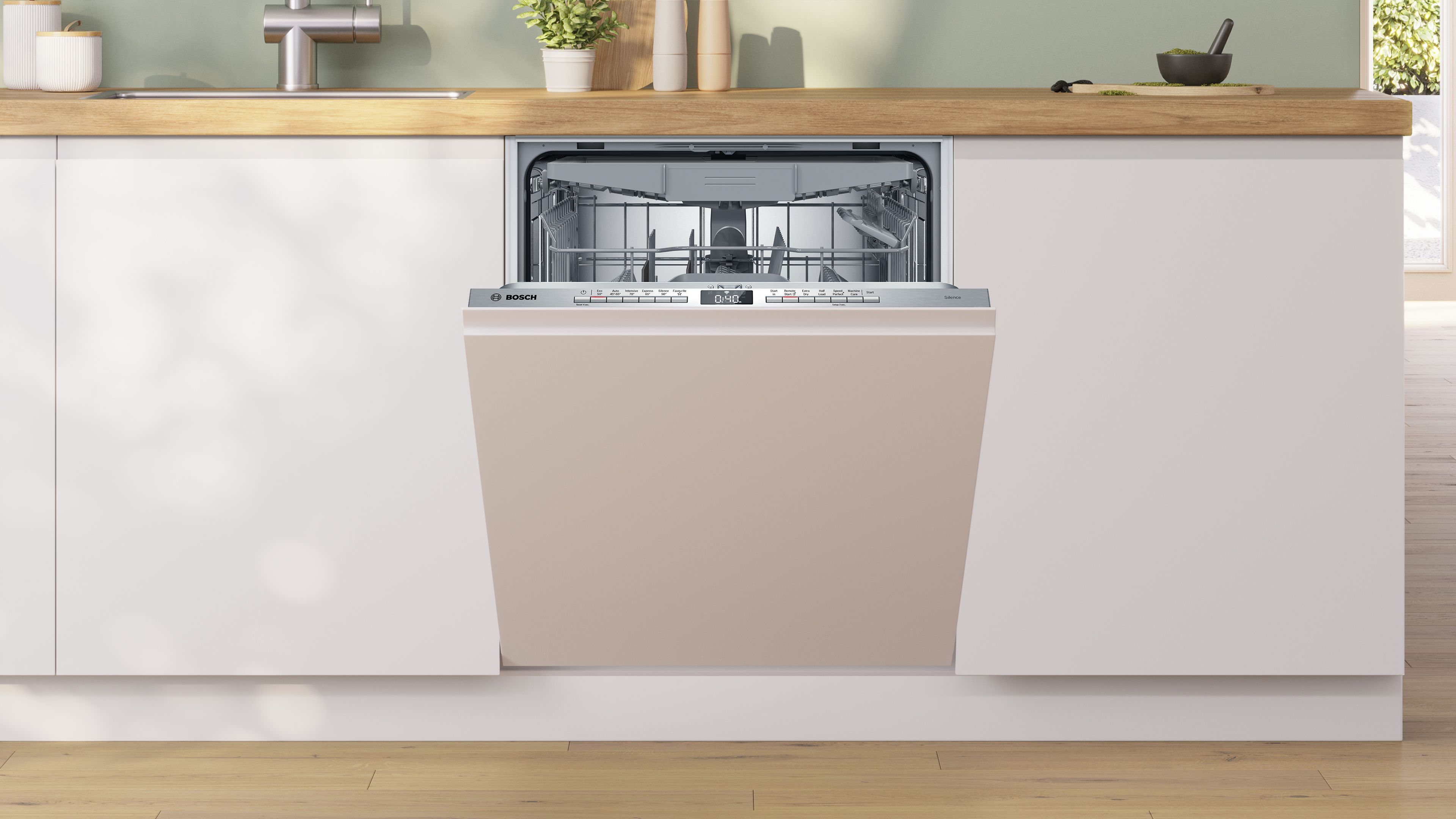 Bosch Series 4 Fully-integrated dishwasher 60 cm Variable hinge thumbnail image