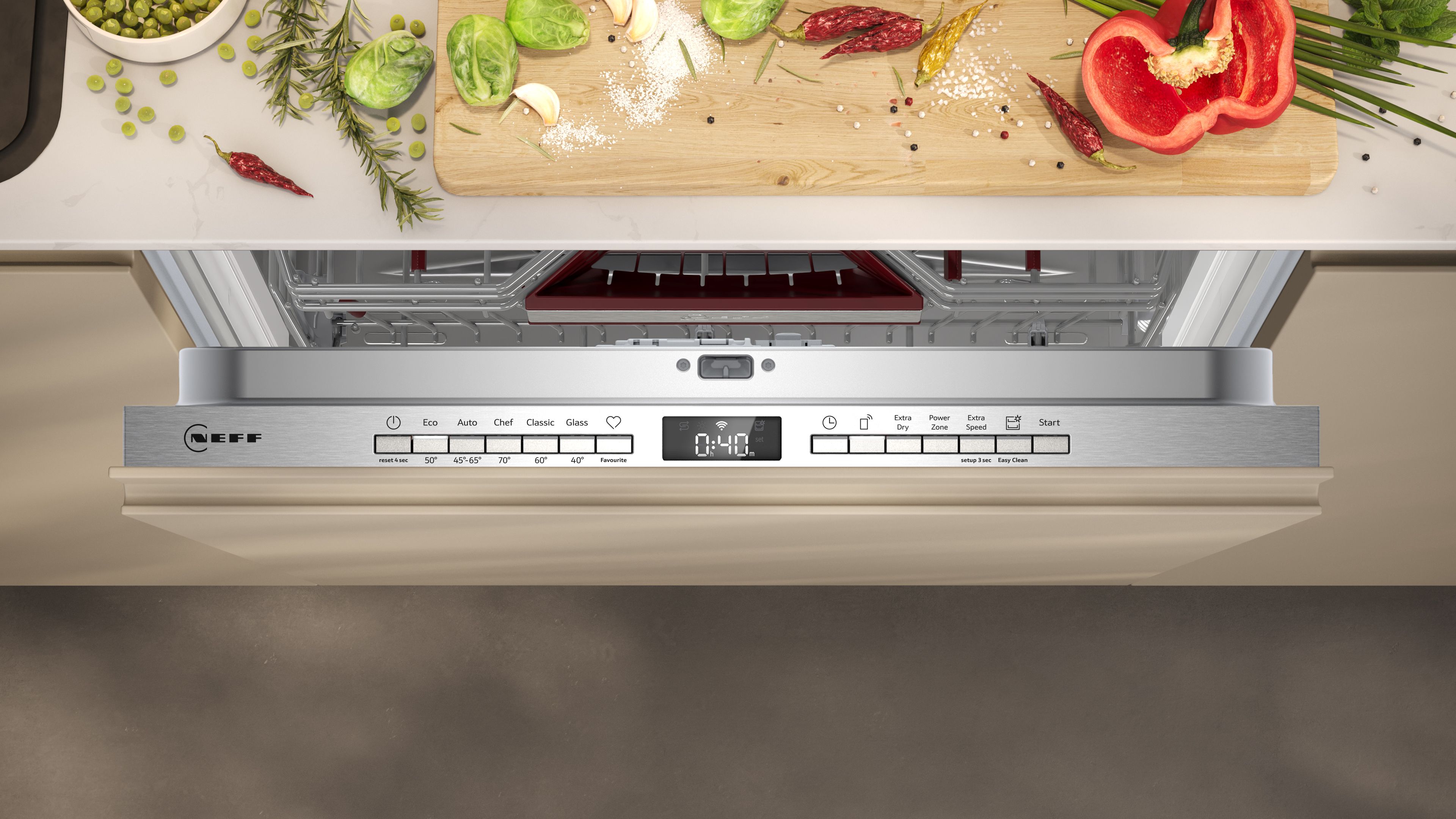 Neff N 50 Fully-integrated dishwasher 60 cm Variable hinge thumbnail image