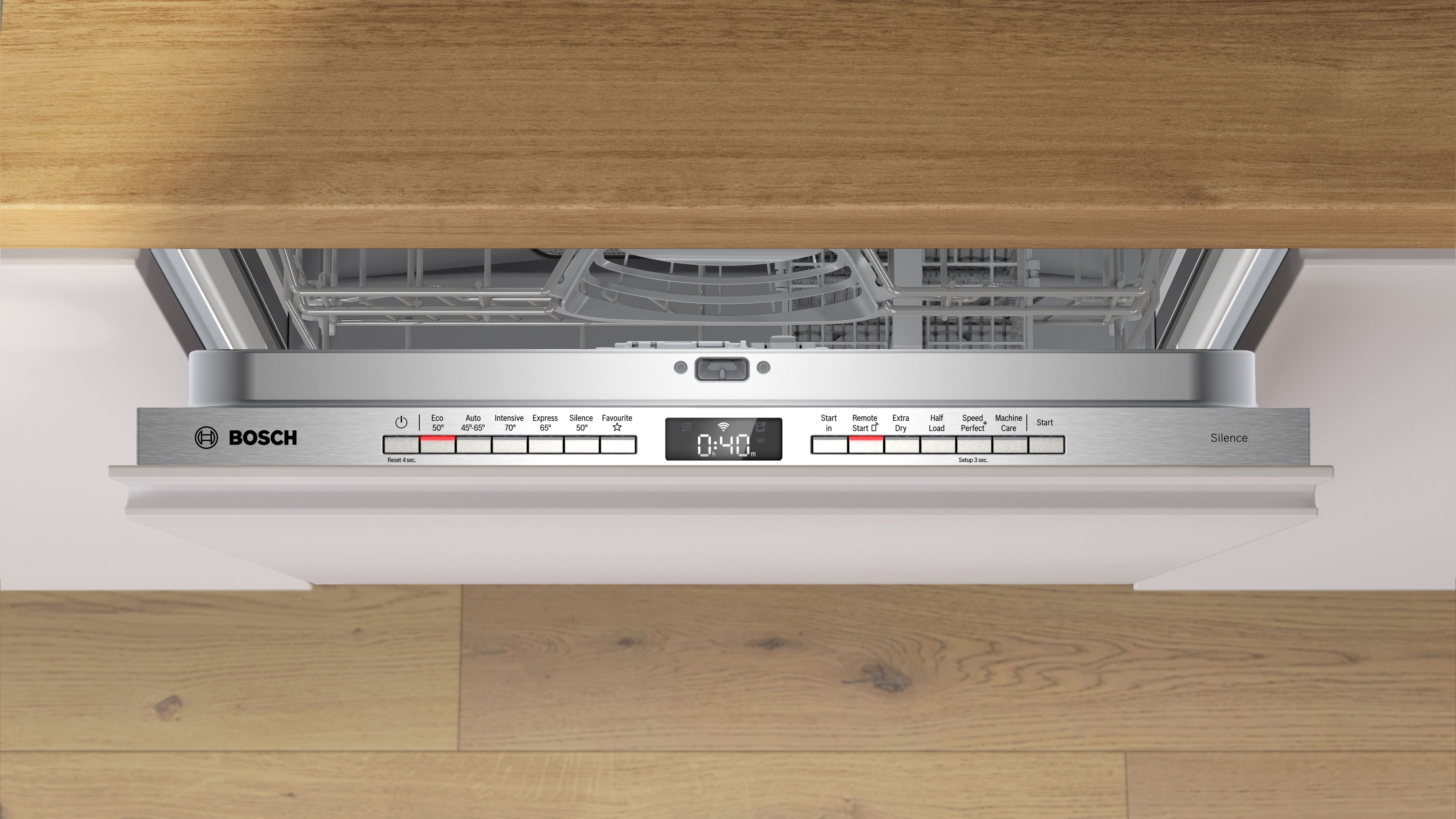 Bosch Series 4 Fully-integrated dishwasher 60 cm Variable hinge thumbnail image