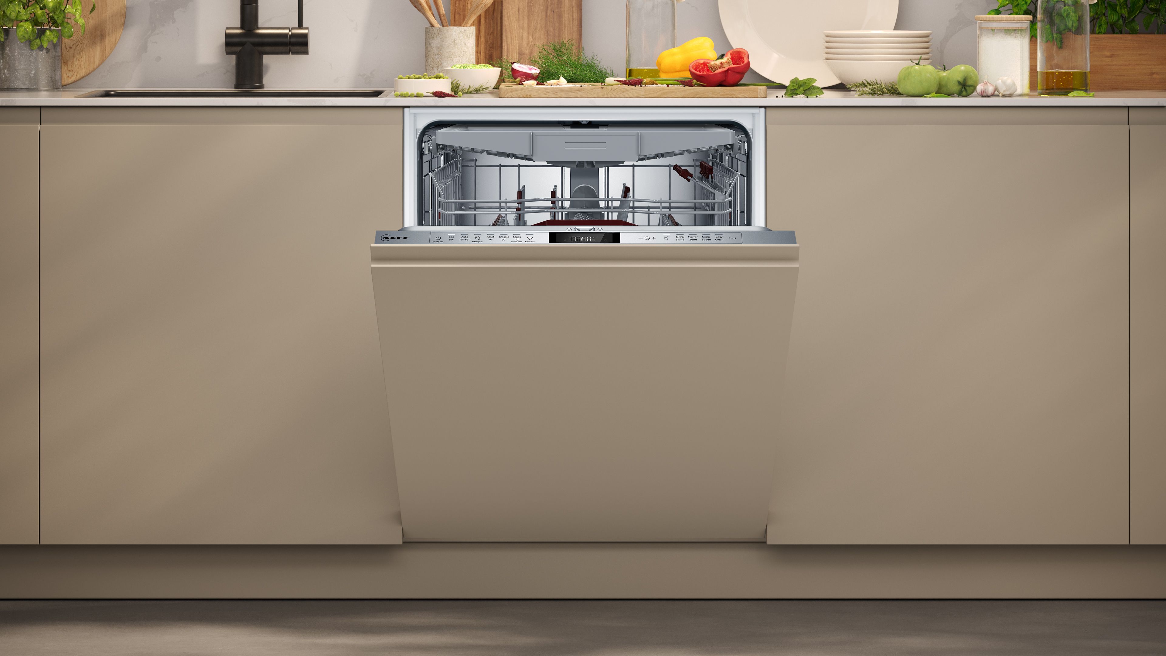 Neff N 70 Fully-integrated dishwasher 60 cm Variable hinge thumbnail image