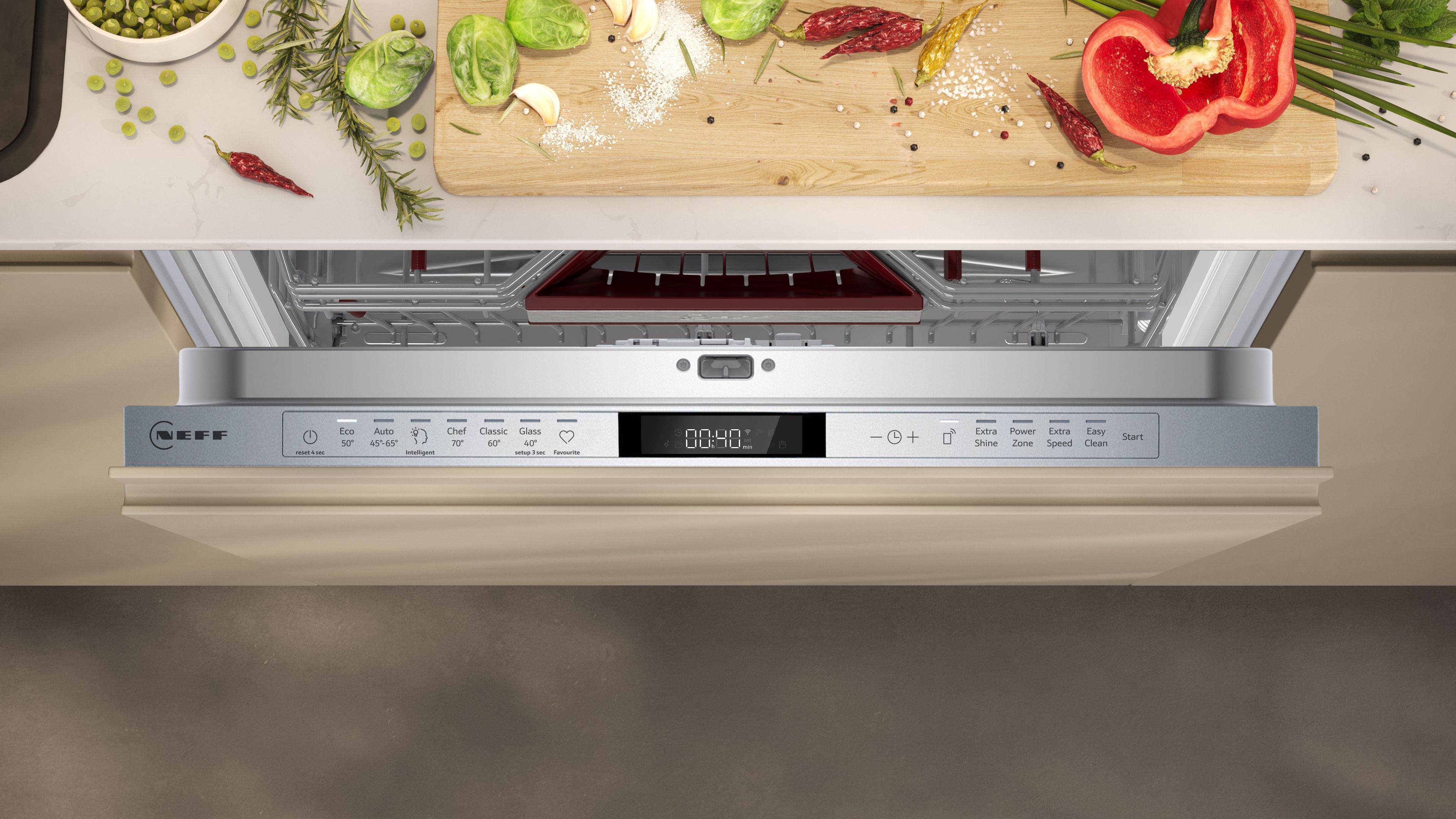 Neff N 70 Fully-integrated dishwasher 60 cm Variable hinge thumbnail image