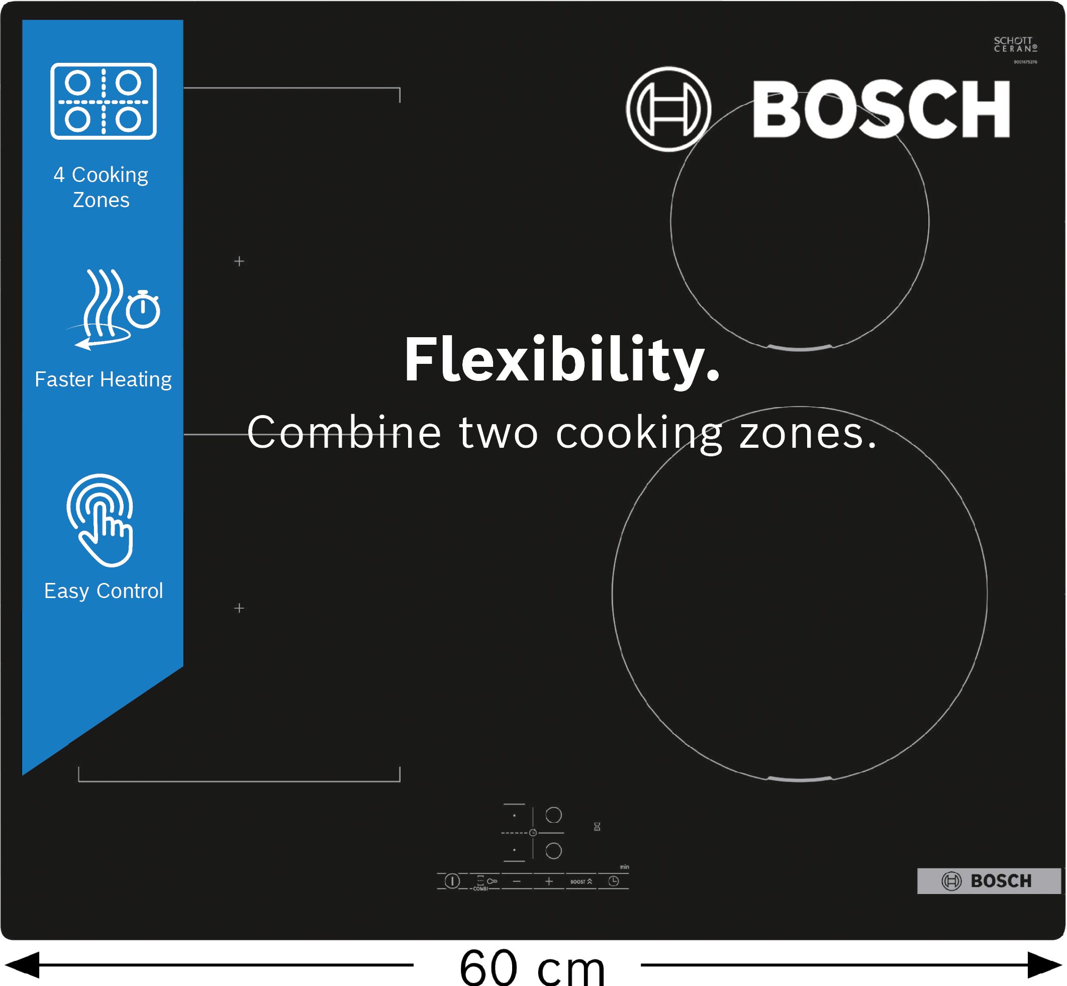 Bosch Series 4 Induction hob 60 cm surface mount without frame thumbnail image