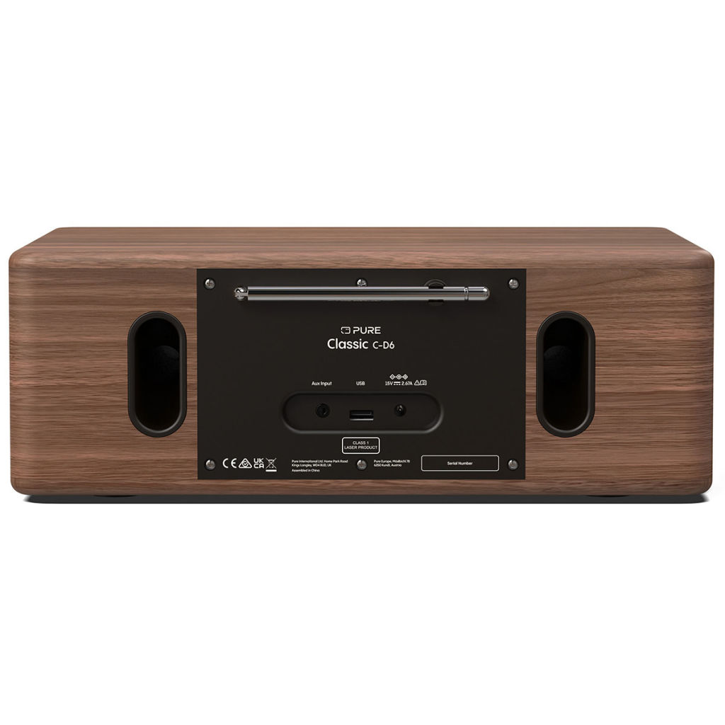 Pure Classic C-D6 CD Sound System with DAB+ thumbnail image