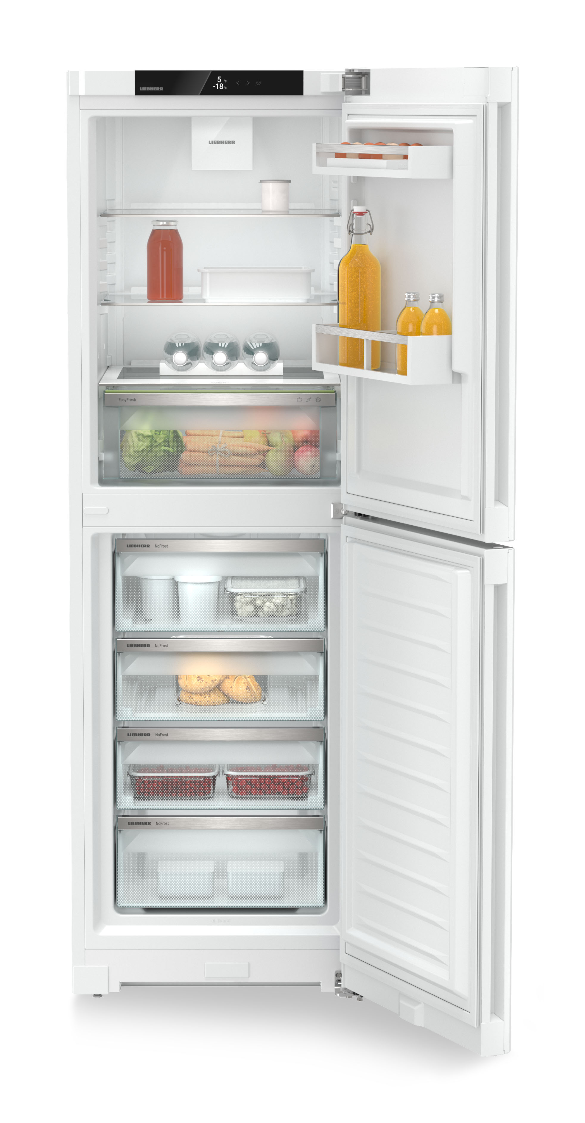 Liebherr Pure NoFrost Fridge Freezer - Cnd 5204 thumbnail image