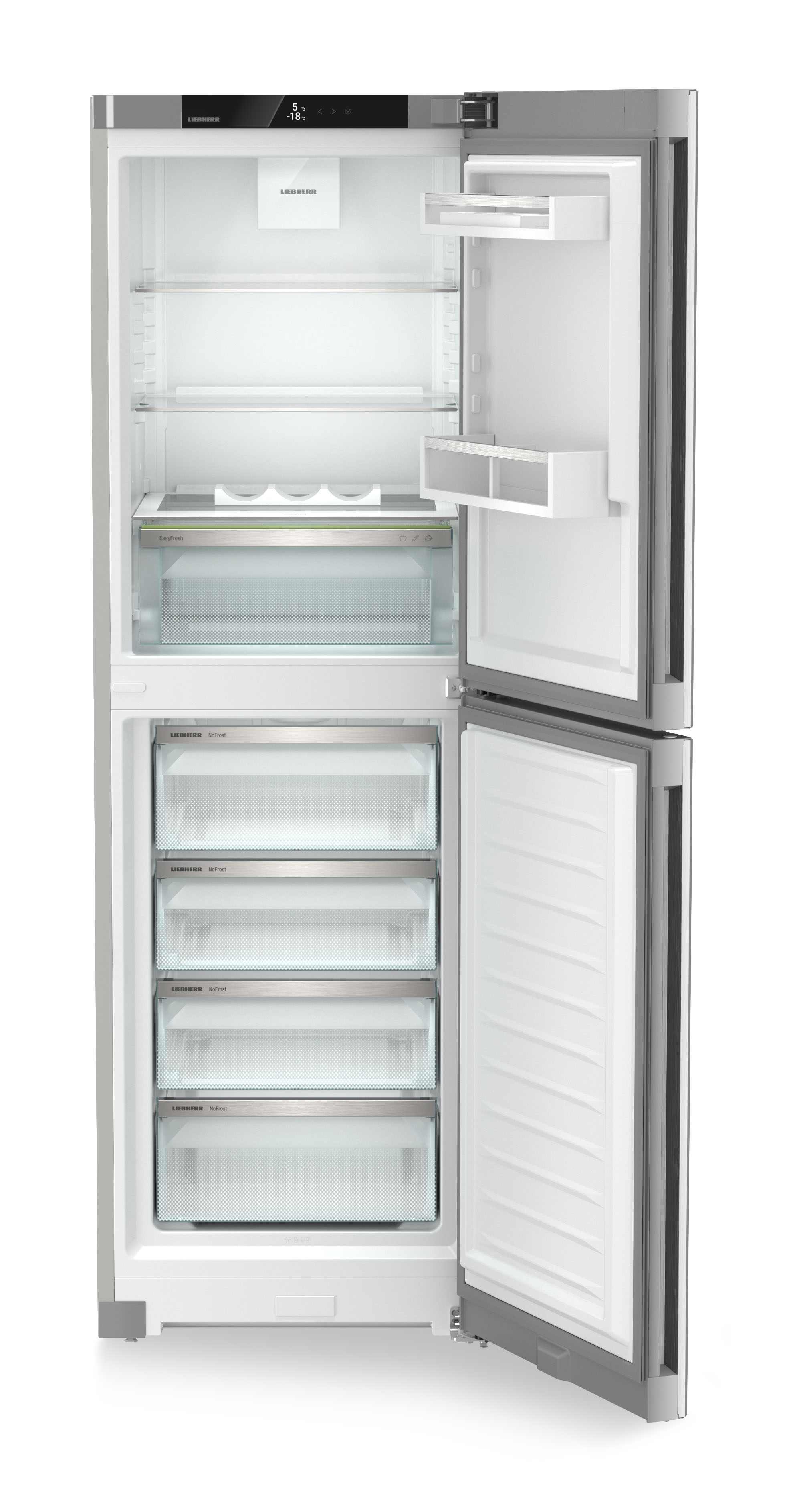 Liebherr Pure No Frost Fridge Freezer - Cnsfd 5204 thumbnail image