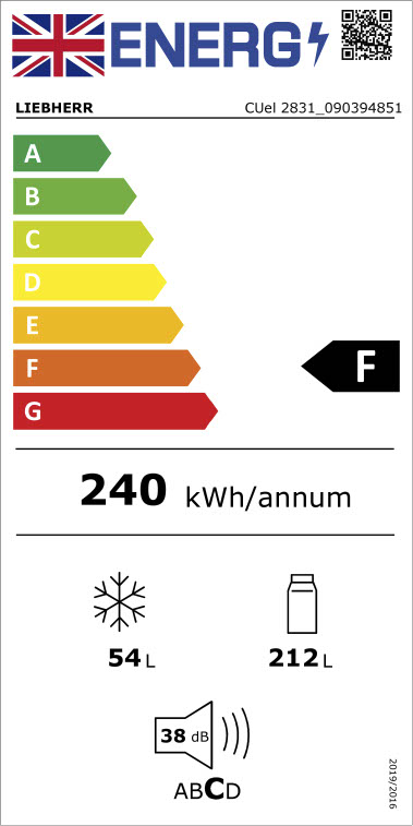 Liebherr 55cm SmartFrost Fridge Freezer thumbnail image