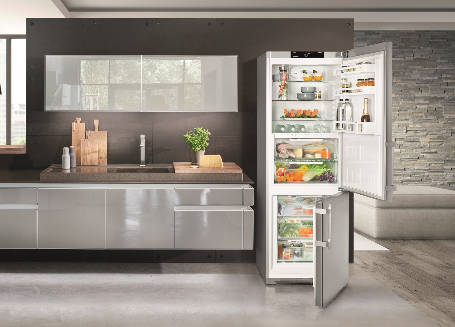 Liebherr 70cm Fridge Freezer w/ BioFresh & NoFrost  thumbnail image