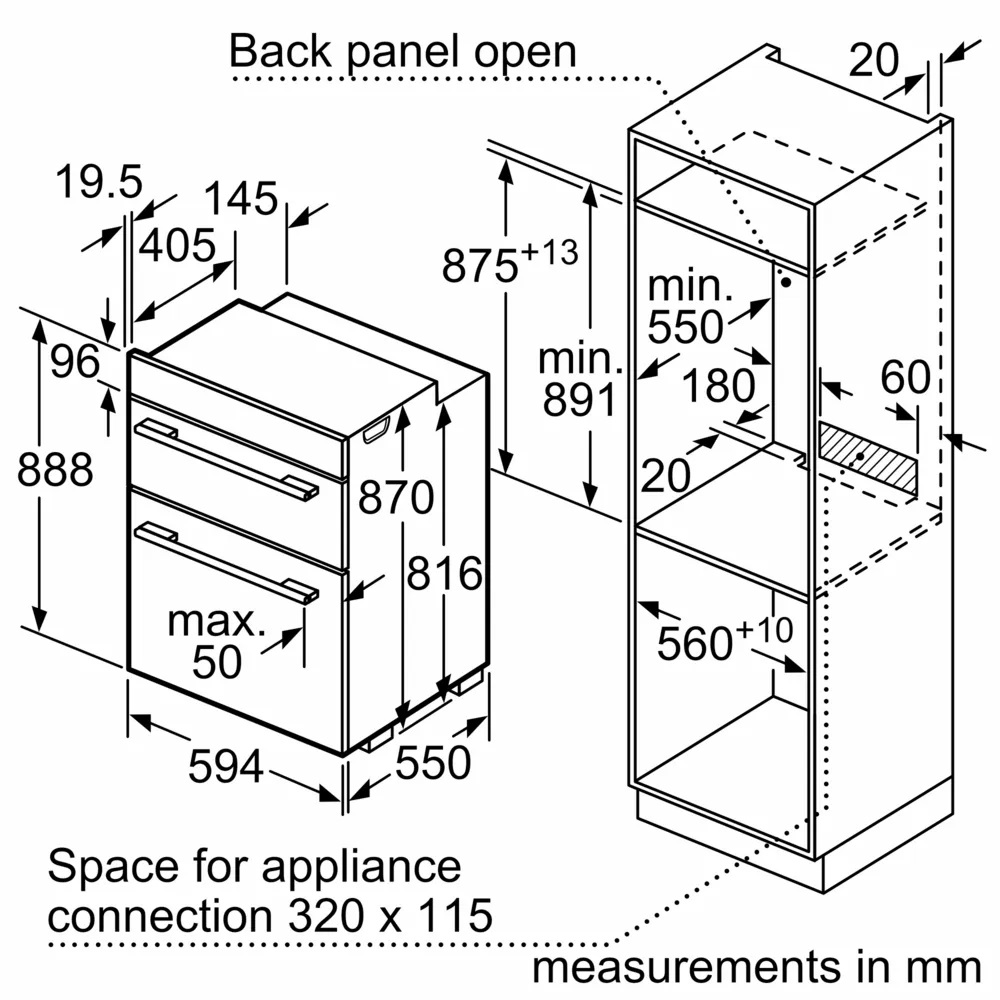 Neff N 50 Built-in double oven thumbnail image